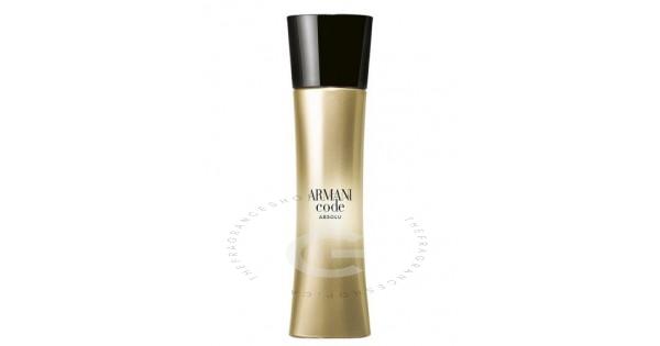 Armani code absolu tester top